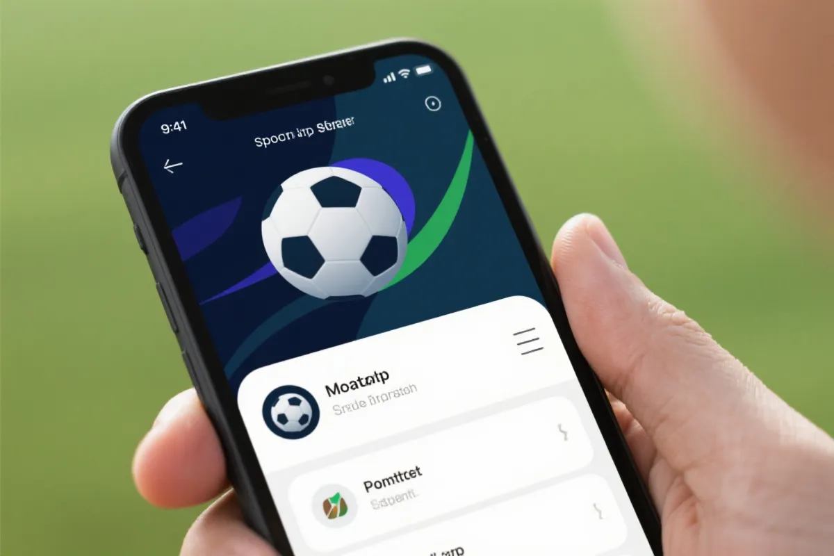 咪咕体育官网 App 界面示意